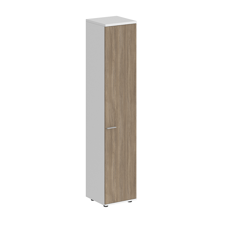 Шкаф высокий правый Norden Сигма SG.812.WH.OD.R
