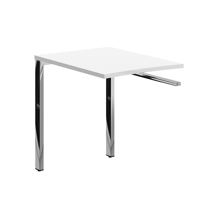 Брифинг приставка Skyland XGR 889.1 Белый/Нержавеющая сталь 800х600х750 XTEN GLOSS