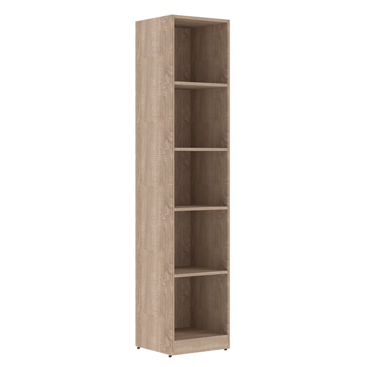 Стеллаж узкий Skyland SR-5U дуб сонома светлый 386х359х1815 SIMPLE