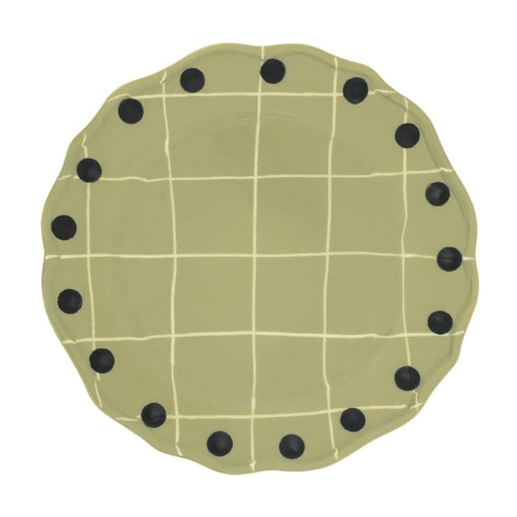 Тарелка Ø 27 см Bitossi Quadri QRI00201 Verde