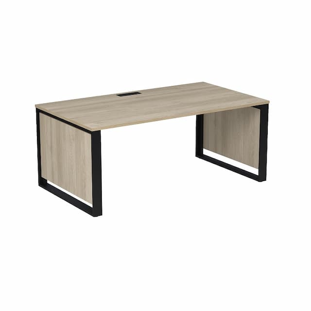 Стол рабочий с лючком Алсав MAGNETIC 15СРЛ.1810 (1800х1000х750) okwood/terra