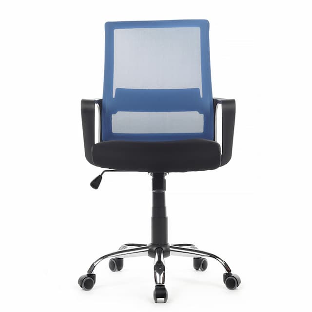 Кресло Riva Chair Mint RCH 1029MB чёрный/синий