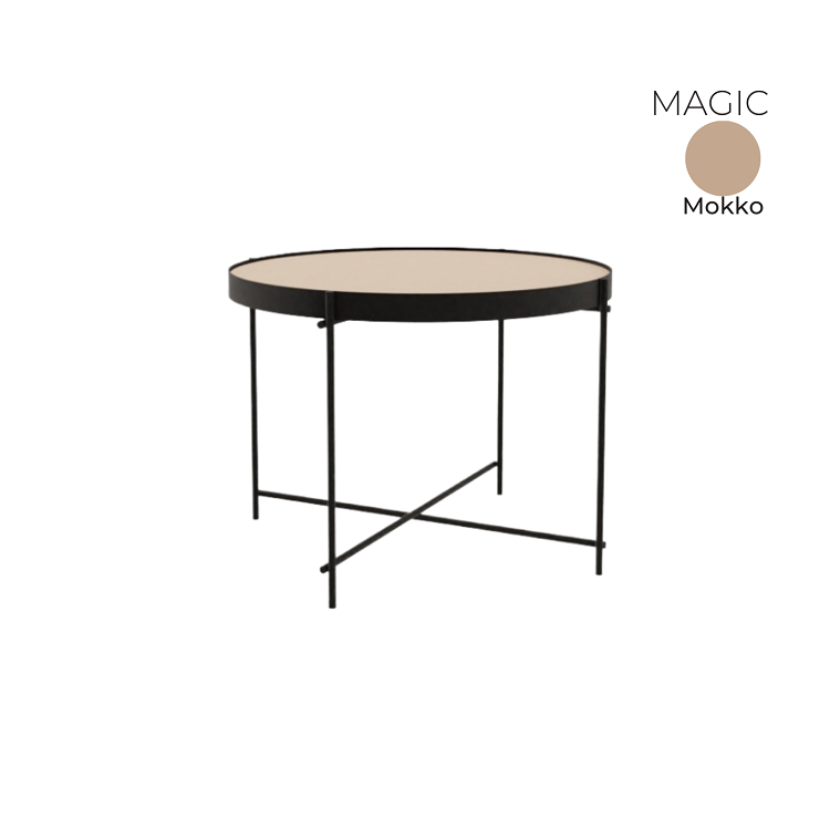 Стол журнальный круглый Алсав 21MAGIC.006 Mokko