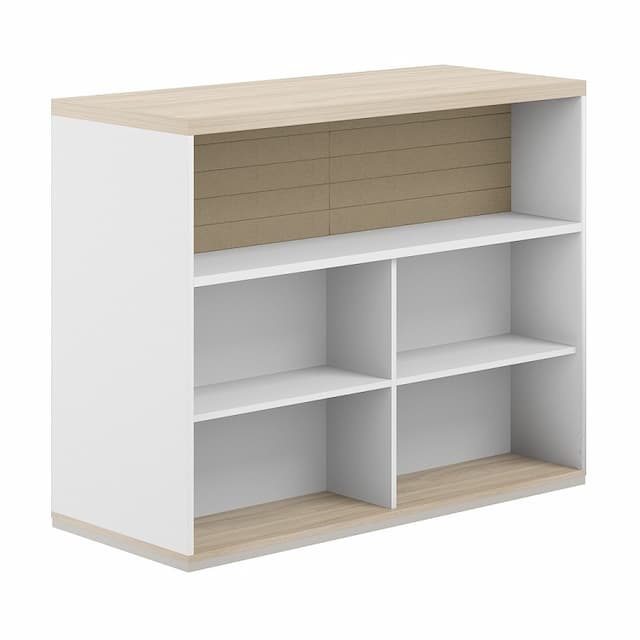 Стеллаж-комбо 1238 двухсторонний Norden Allegro AG.254.302.664.BG с топом и экраном тканевым высоким