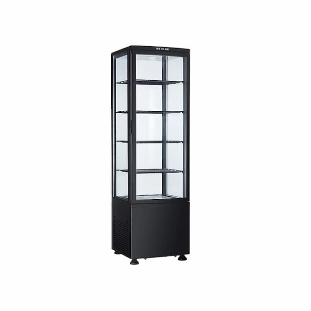 Витрина холодильная Koreco RTC 235L черная