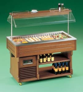 Салат-бар Tecfrigo Isola 4 SS