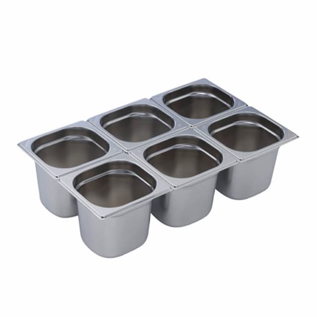 Гастроемкость GN1/6-100мм Inox Macel BA16100