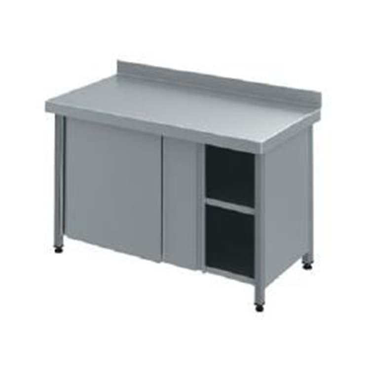 Стол закрытый с дверями купе пристенный Cryspi СРП Ш К 1500х700