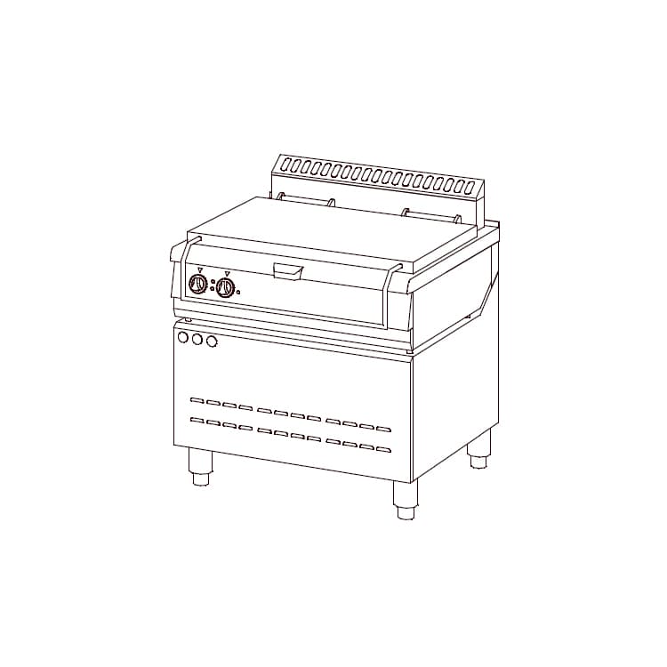 Сковорода газовая опрокидывающаяся  Ascobloc MGP 600