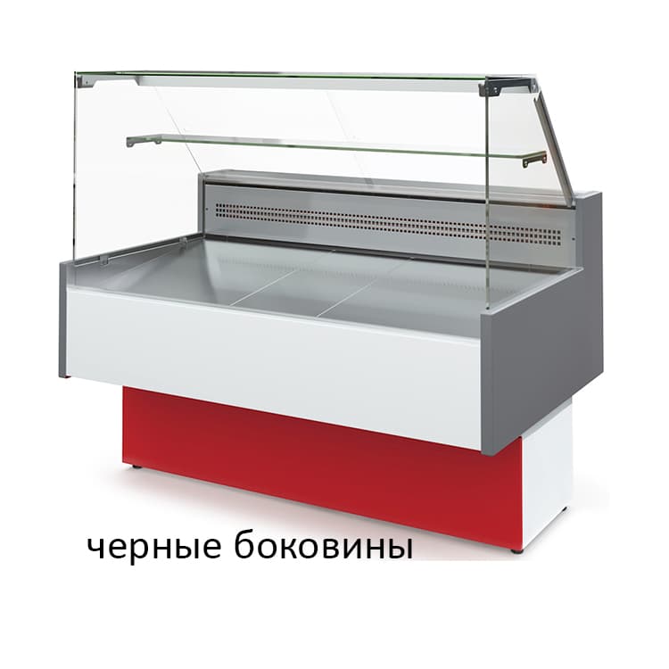 Витрина холодильная МХМ ТАИР ВХН-1.8 Cube (черные боковины)