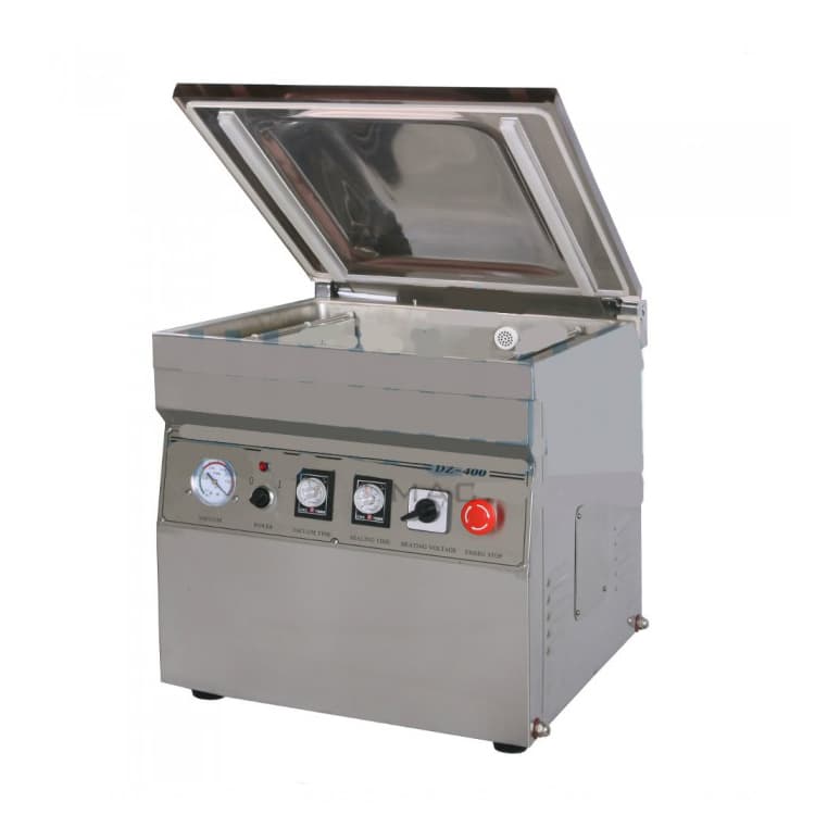 Вакуумный упаковщик Hualian Machinery Russia DZQ-400/2T (газ, нержавеющая сталь)