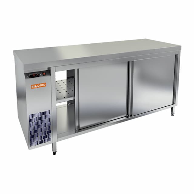 Стол тепловой сквозной двери купе Hicold TS T 18 GN O
