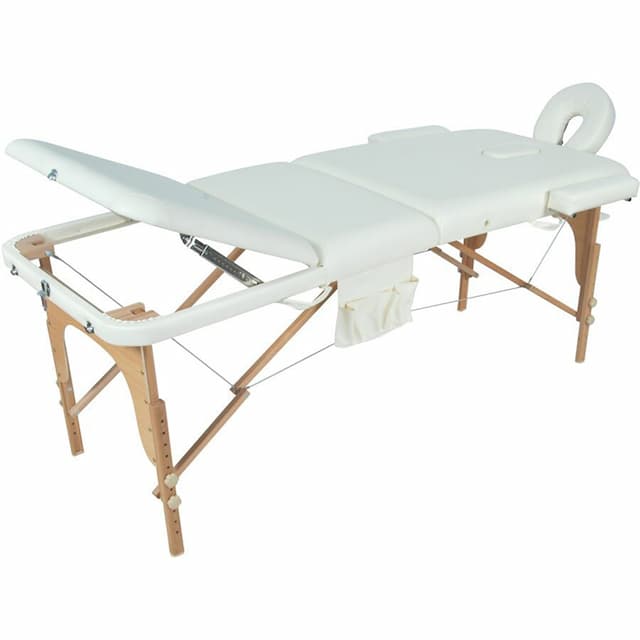 Массажный стол складной деревянный Med-Mos JF-AY01 3-х секционный М/К (МСТ-103Л)