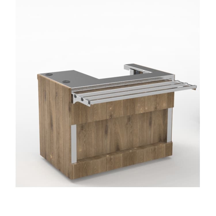 Прилавок кассовый правый линии раздачи Capital Челябторгтехника RT1AR Capital