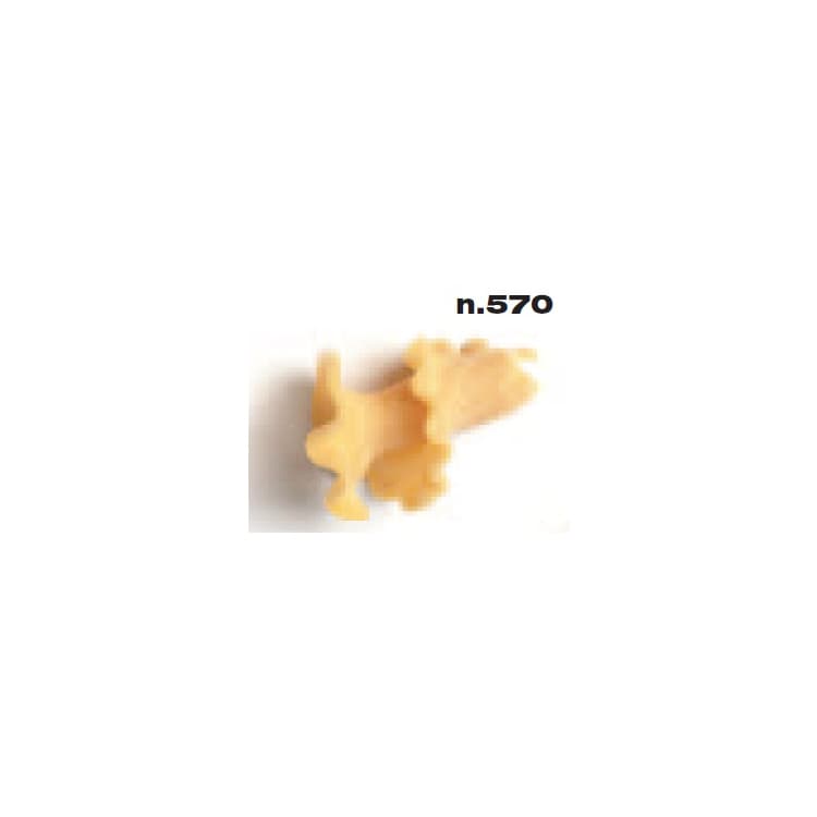 Фильера бронзовая для модели P6, P12, P2 Imperia and Lamonferrina диаметром 89 мм форма №570 campanelle