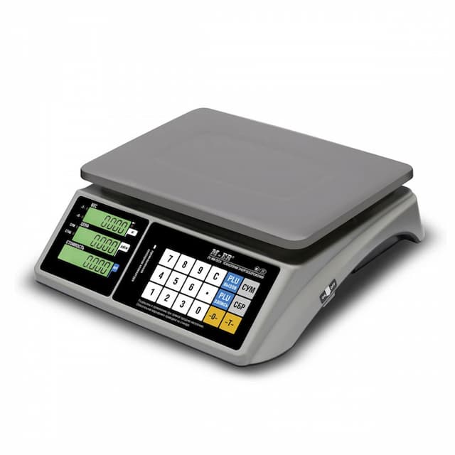 Торговые настольные весы MERTECH M-ER 328 AC-15.2 "TOUCH-M" LCD