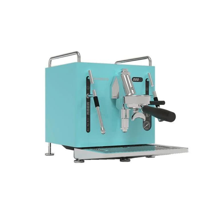 Кофемашина Sanremo CUBE R Absolute, 1 гр. автомат, голубая