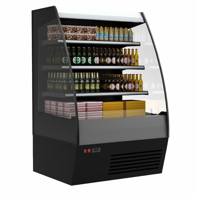 Витрина тепловая F16-08 SH 1,0-2 0020 стеклопакет (Carboma 1600/875 ВТ-1,0) (0430 нерж)